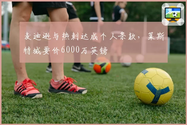 麦迪逊与热刺达成个人条款，莱斯特城要价6000万英镑